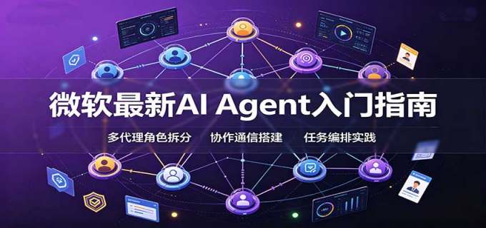 微软最新AI Agent入门指南:框架选型,模式设计,多代理搭建与生产部署完整解读