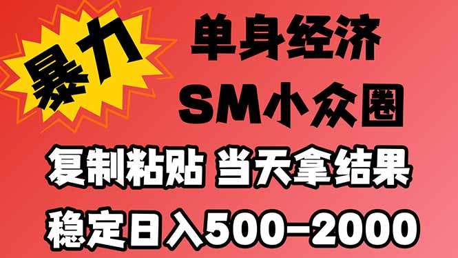 26年 最新小众情感赛道,手机操作,十分钟见收益,小白也能当天上手,全程复制粘贴模板即可,稳定日入1k+