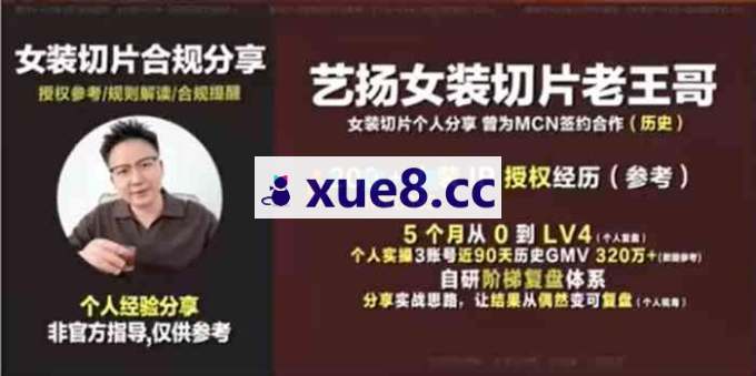 老王哥《女装切片实操教学》